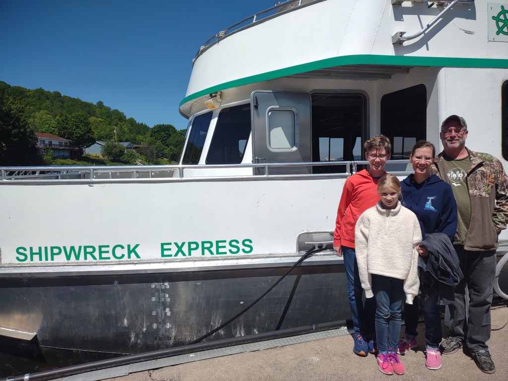 Pictured Rocks
Lake Superior
Munising, MI
Upper Peninsula Lighthouses
Glass Bottom Shipwreck Tour